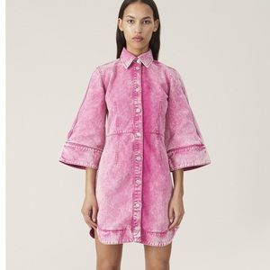 GANNI PINK DRESS